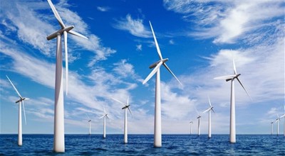 Windturbines op zee