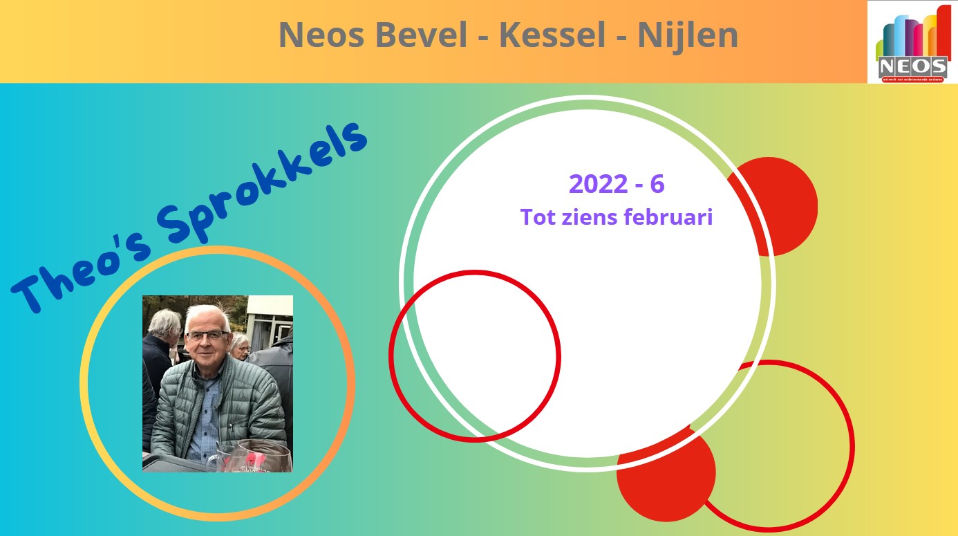 2022 - 6 - Tot ziens februari