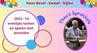 2023 - 14 - Eventjes lachen en spelen met woorden
