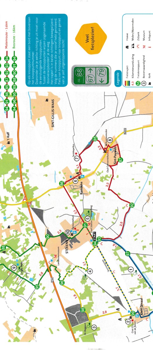 Plannetje Fietsroutes 1