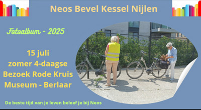 Zomer 4-daagse - 15 juli - bezoek Rode Kruis Museum - Berlaar