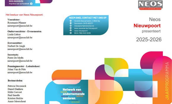 Flyer Jaarprogramma 2025 2026