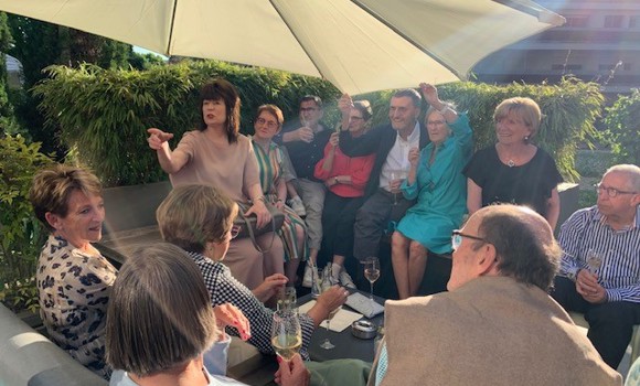 Voorwie Frankrijk terras