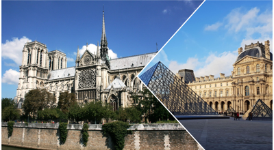 Photo Collage Parijs