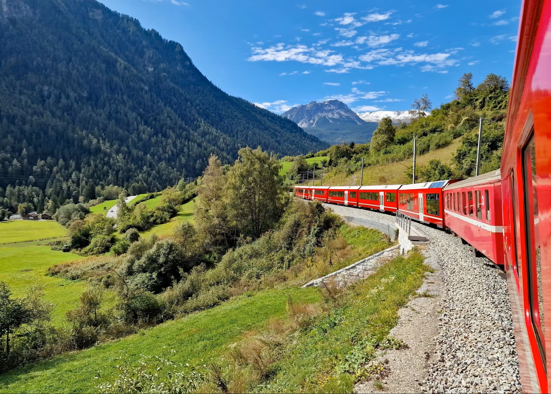 Zwitserland treinreis