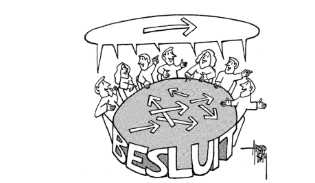 Gestechel vergadering