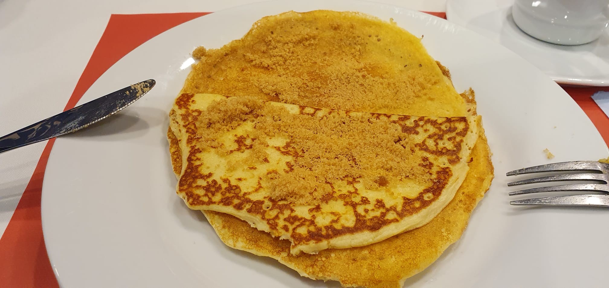 Praatcafé met pannenkoeken