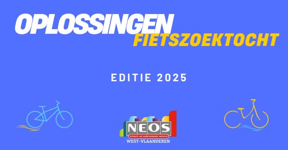 Oplossingen Fietszoektocht 2025