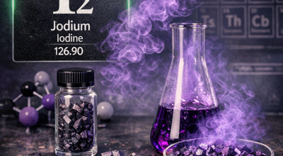 Chemisch Element Jodium