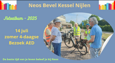 Zomer 4-daagse - 14 juli - bezoek AED