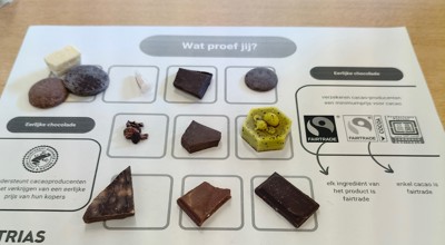 Chocolade proeven