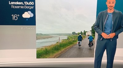 Natte fietstocht