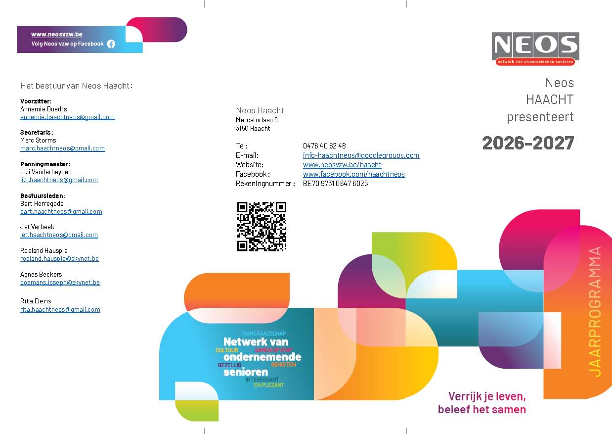 Jaarprogramma 2026-2027
