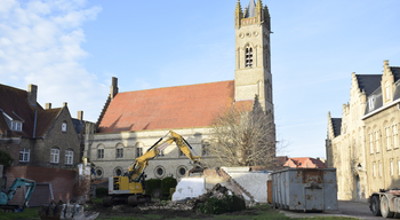 Afbraak Pastorietuin Nieuwpoort 3