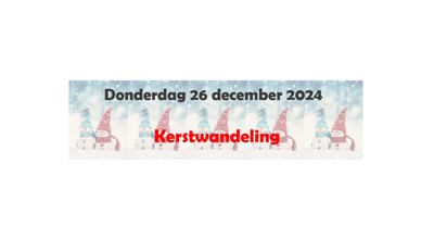 Kerstwandeling