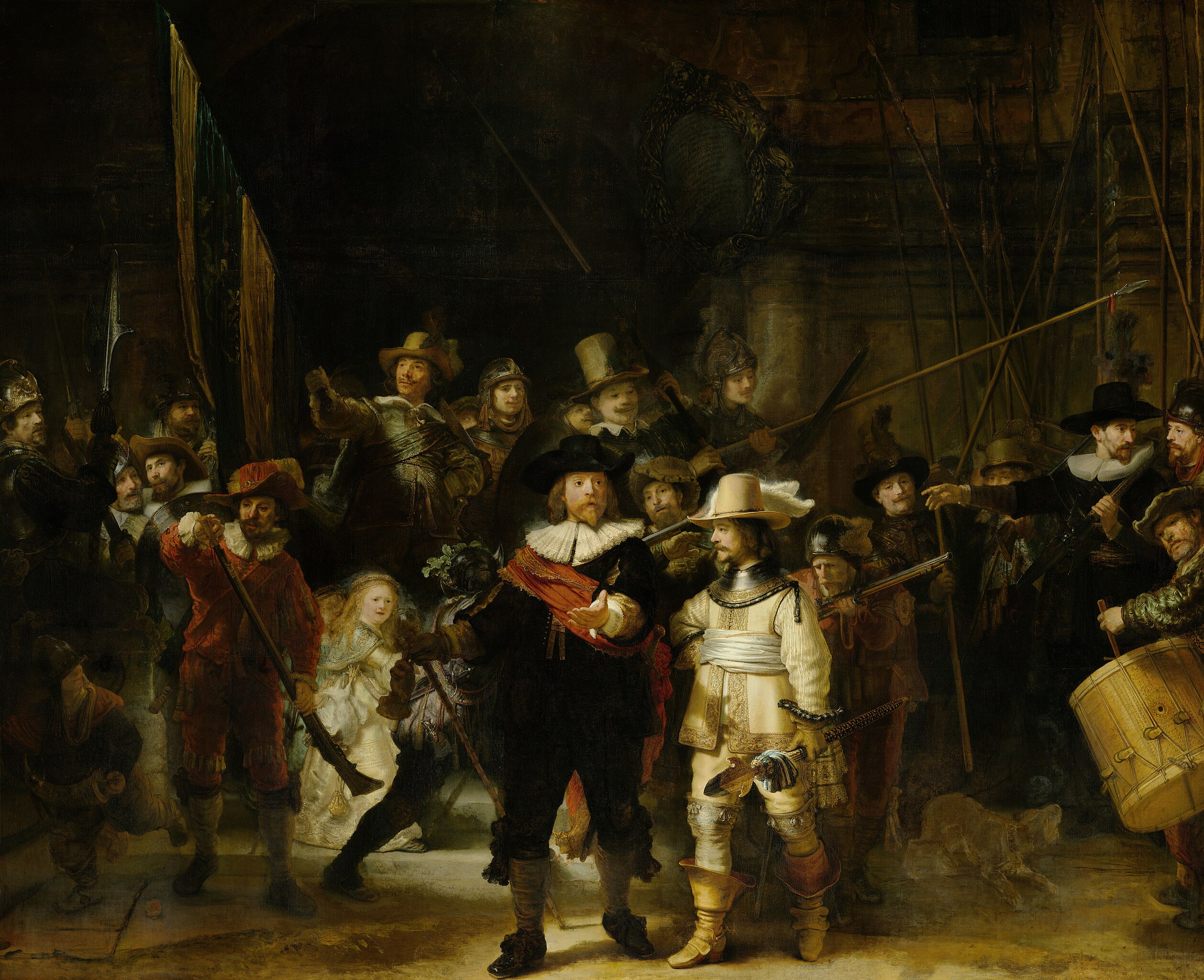 The Nightwatch By Rembrandt Rijksmuseum