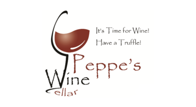 Logo PEPPE's WINE CELLAR Van Website Canva