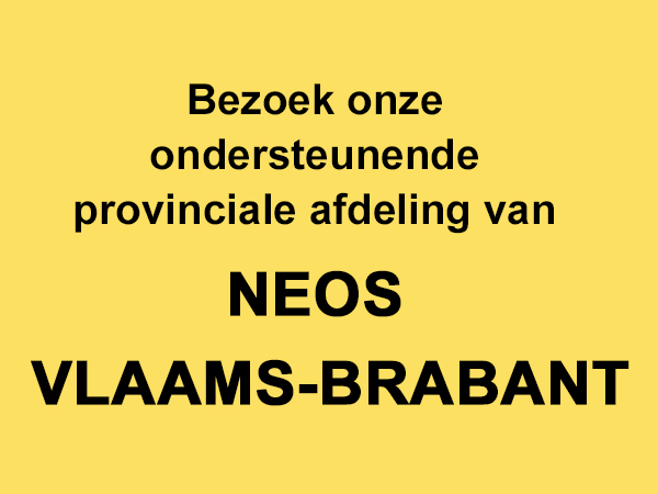 BEZOEK De NEOS Koepel Van VLAAMS BRABANT 600X400