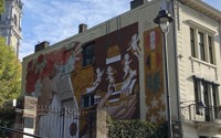 Muurschilderij in Centrum