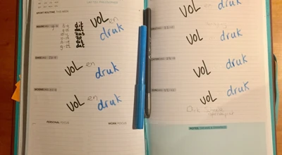 Drukke agenda