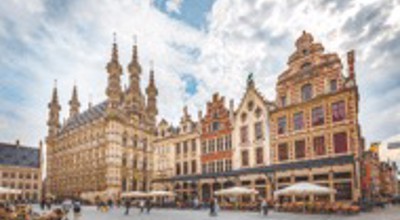 Leuven Stadhuis En Grote Markt