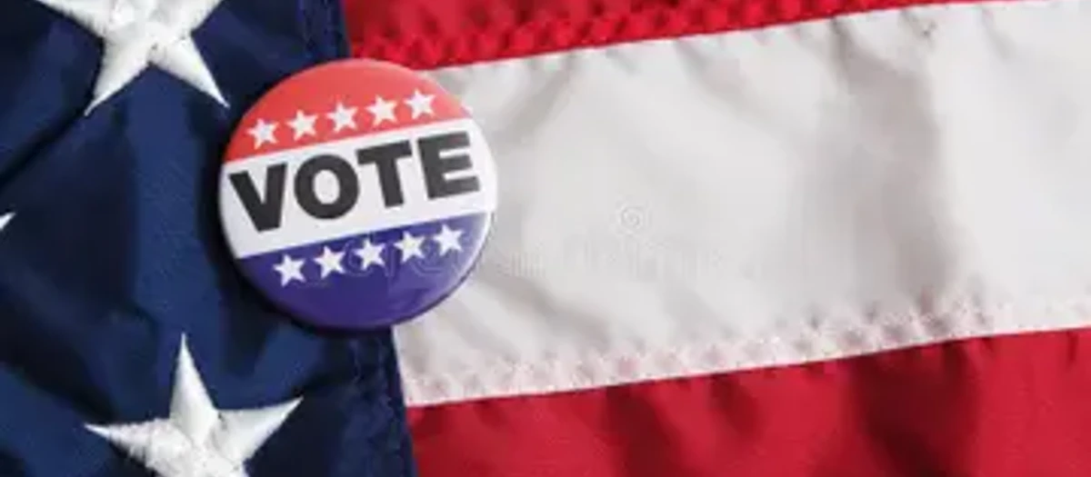 Republicans De Stemmingsspeld Van V S Op Vlag 107990626