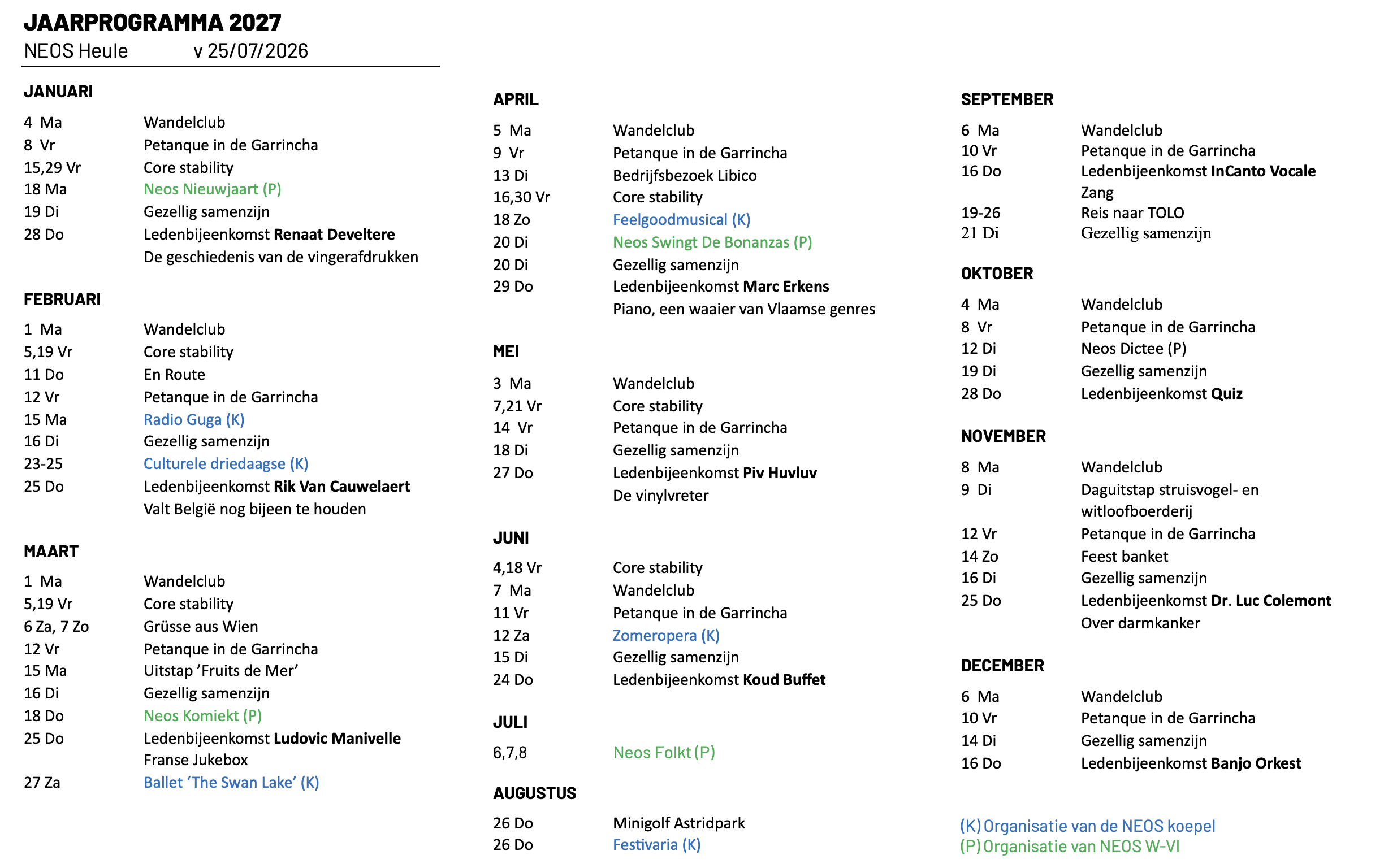 Programma 27