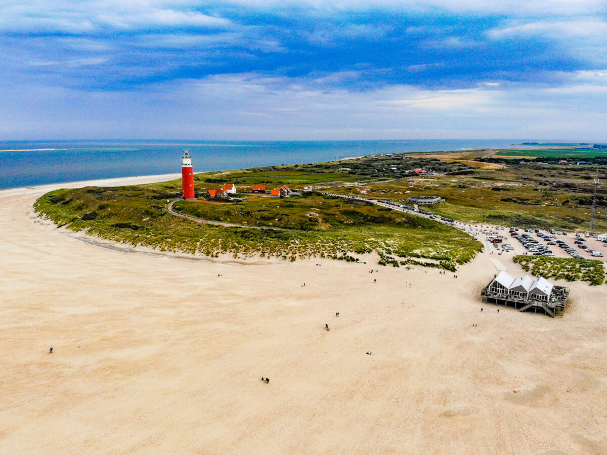 Vuurtoren Vanuit De Lucht VVV Texel Fotosvanboven