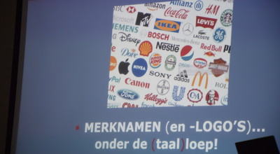 Merklogo's onder de taalloep